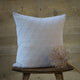 Snape Maltings Silver Grey Geometric Woven Cushion
