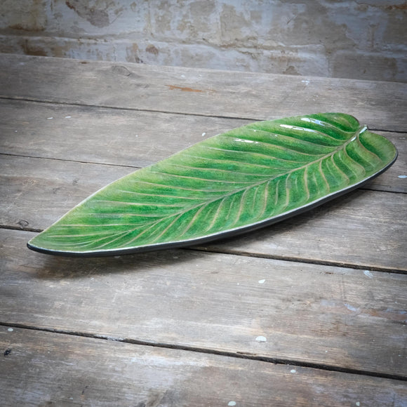 Snape Maltings Strelitzia Leaf Dish