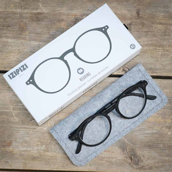 Snape Maltings Reading Glasses Black +3.0