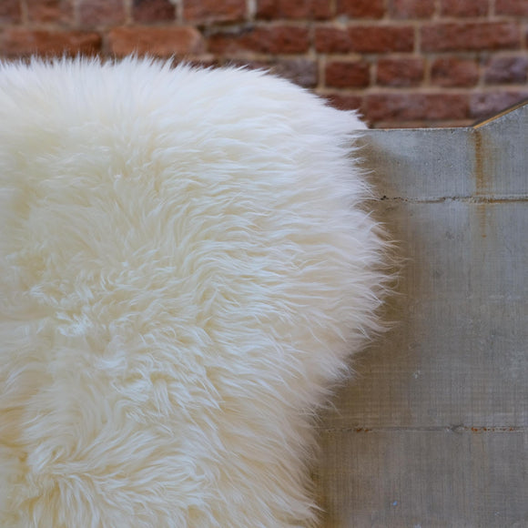 Snape Maltings Small Ivory Sheepskin