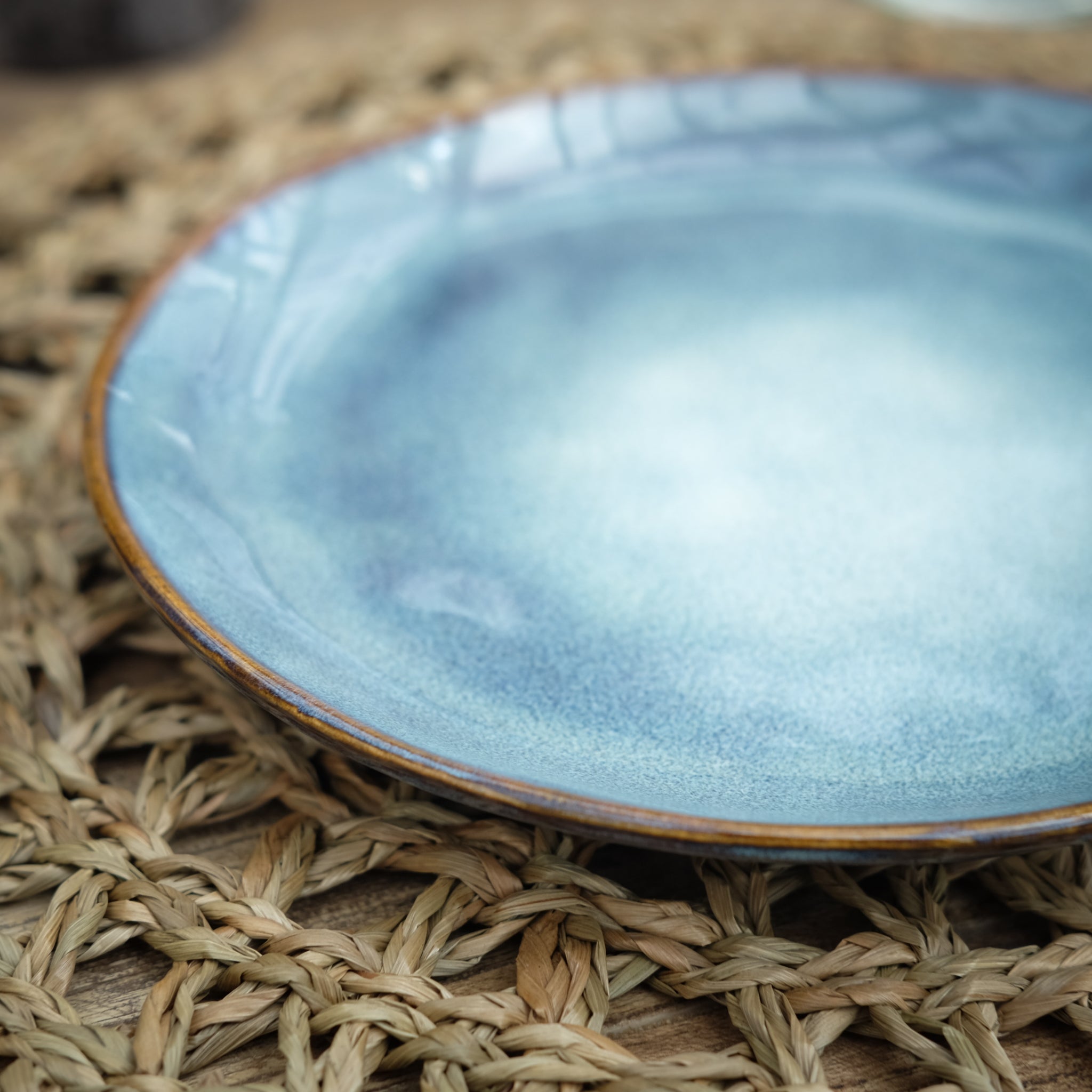 Mist Blue Dinner Plate – Snape Maltings