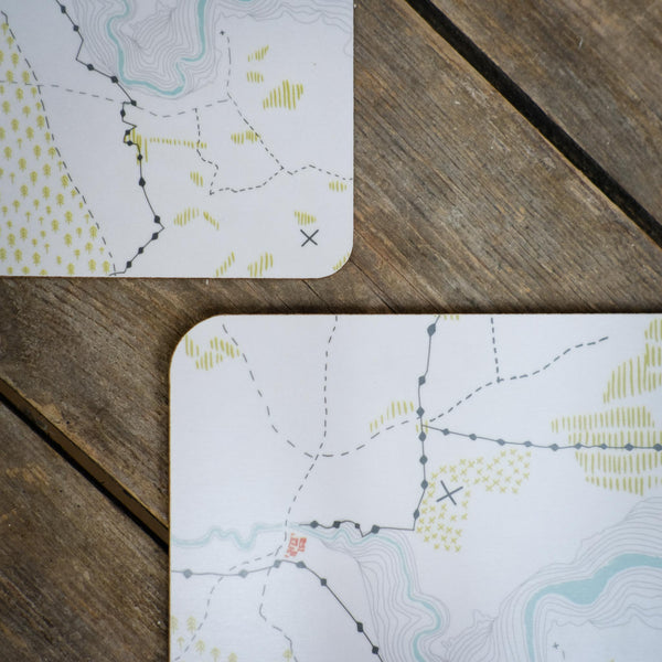   Snape Maltings Collection Map Design Placemat