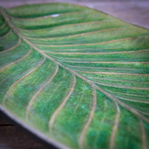 Snape Maltings Strelitzia Leaf Dish