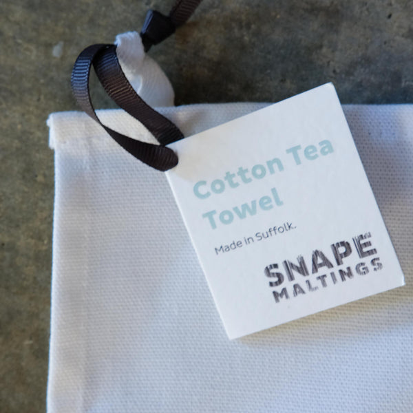   Snape Maltings Collection Map Design Cotton Tea Towel