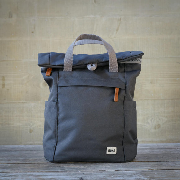 Snape Maltings Sustainable Collection Small Finchley Bag in Carbon