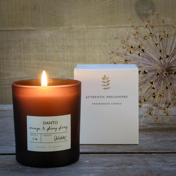 Snape Maltings Auntic Philosophy Orange & Ylang Ylang Scented Candle