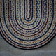 Snape Maltings Oval Jute Rug in Fairisle Braid 69cm x 183cm