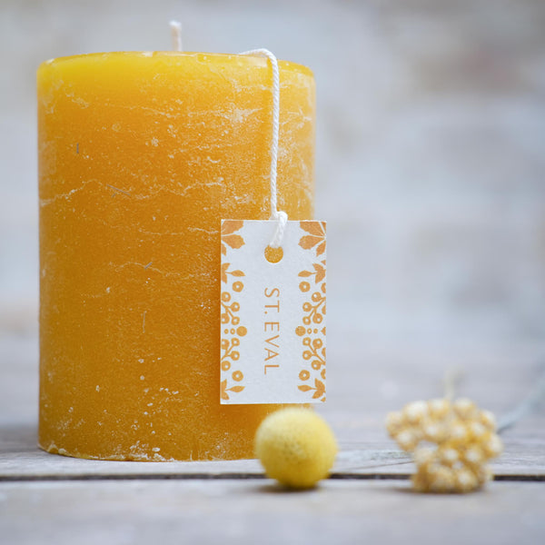 Snape Maltings Folk Amber Scented Pillar Candle