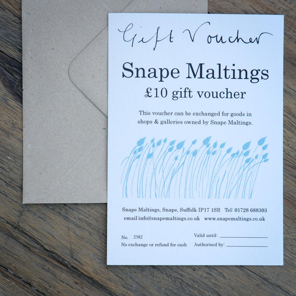 Snape Maltings £10 Gift Voucher