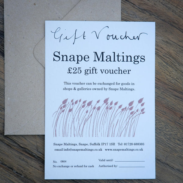 Snape Maltings £25 Gift Voucher