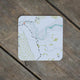  Snape Maltings Collection Map Design Coaster