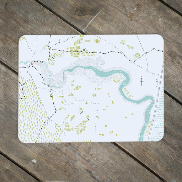 The Snape Maltings Collection Map Design Placemat